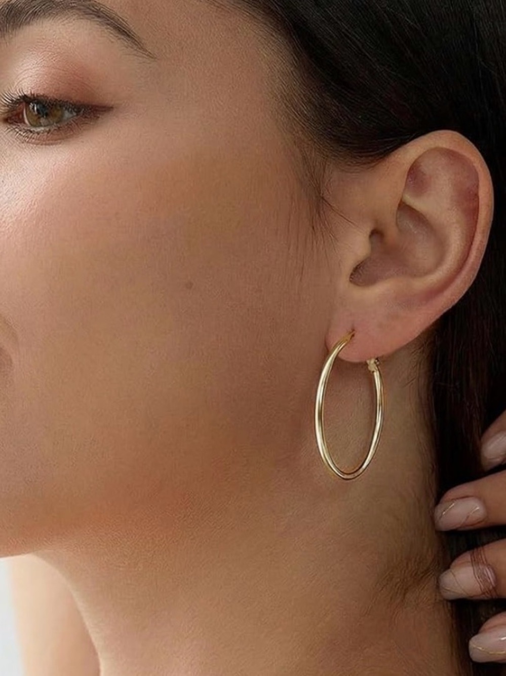 ⭐️FINAL PRICE 30MM Stainless Steel Classic Hoop Earrings -30MM